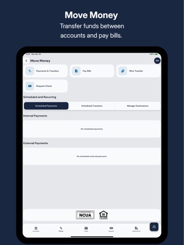 Police FCU Mobile iPad screenshot