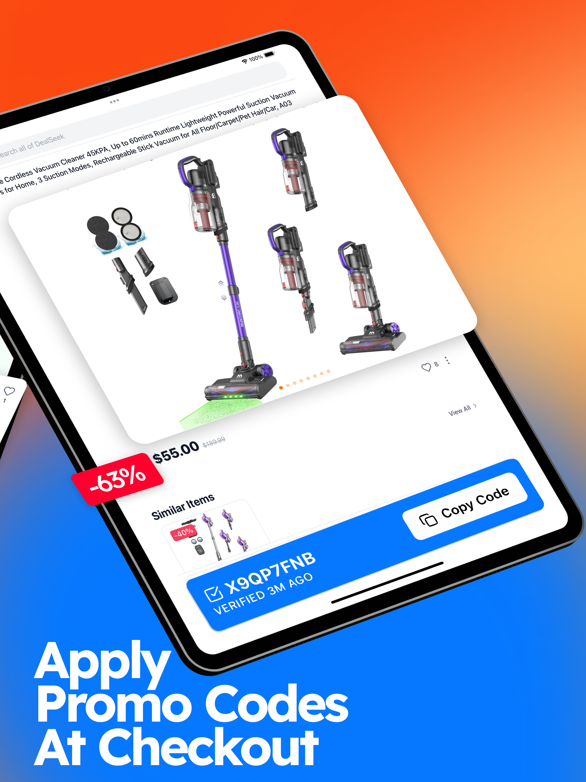 DealSeek: Coupons & Discounts