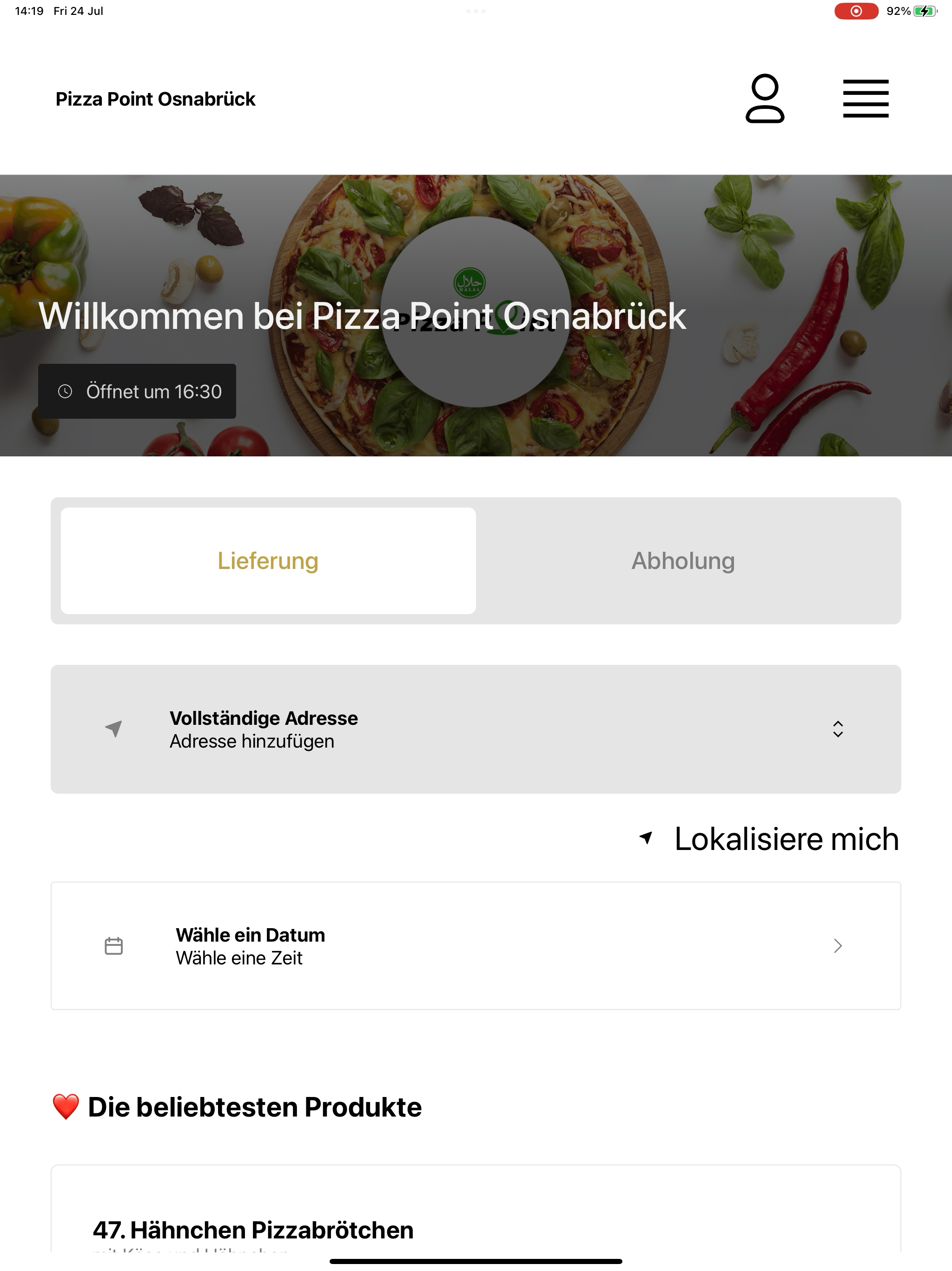 Pizza Point Osnabrück screenshot 9