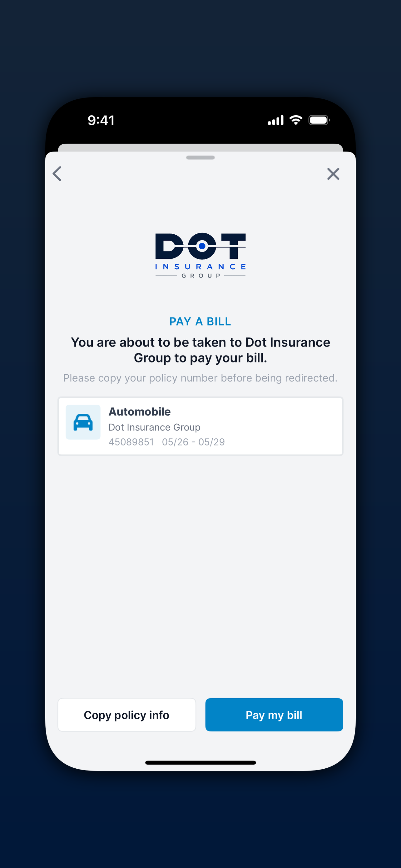 Dot Insurance Group screenshot 4