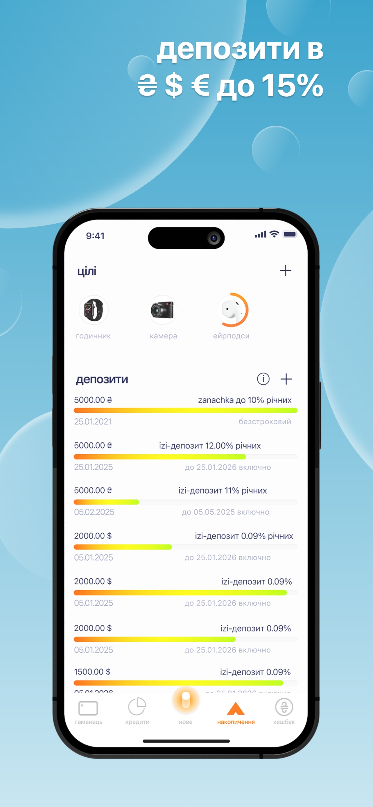 izibank: легкий мобільний банк screenshot 5