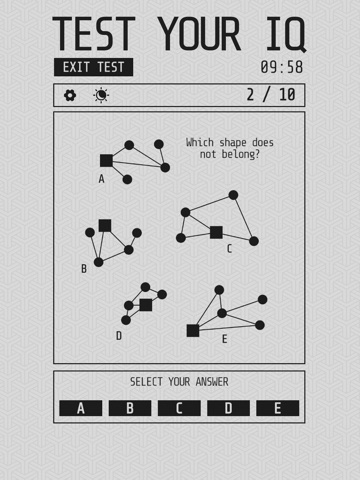 IQ Test: Brain Boost Master iPad screenshot