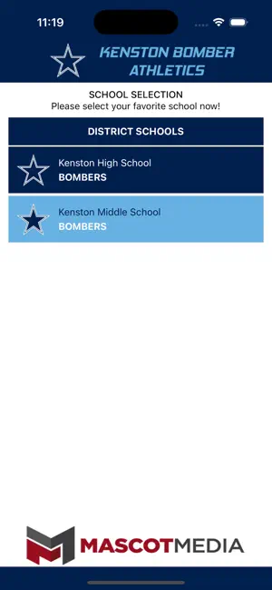 Kenston Bombers Athletics screenshot 2