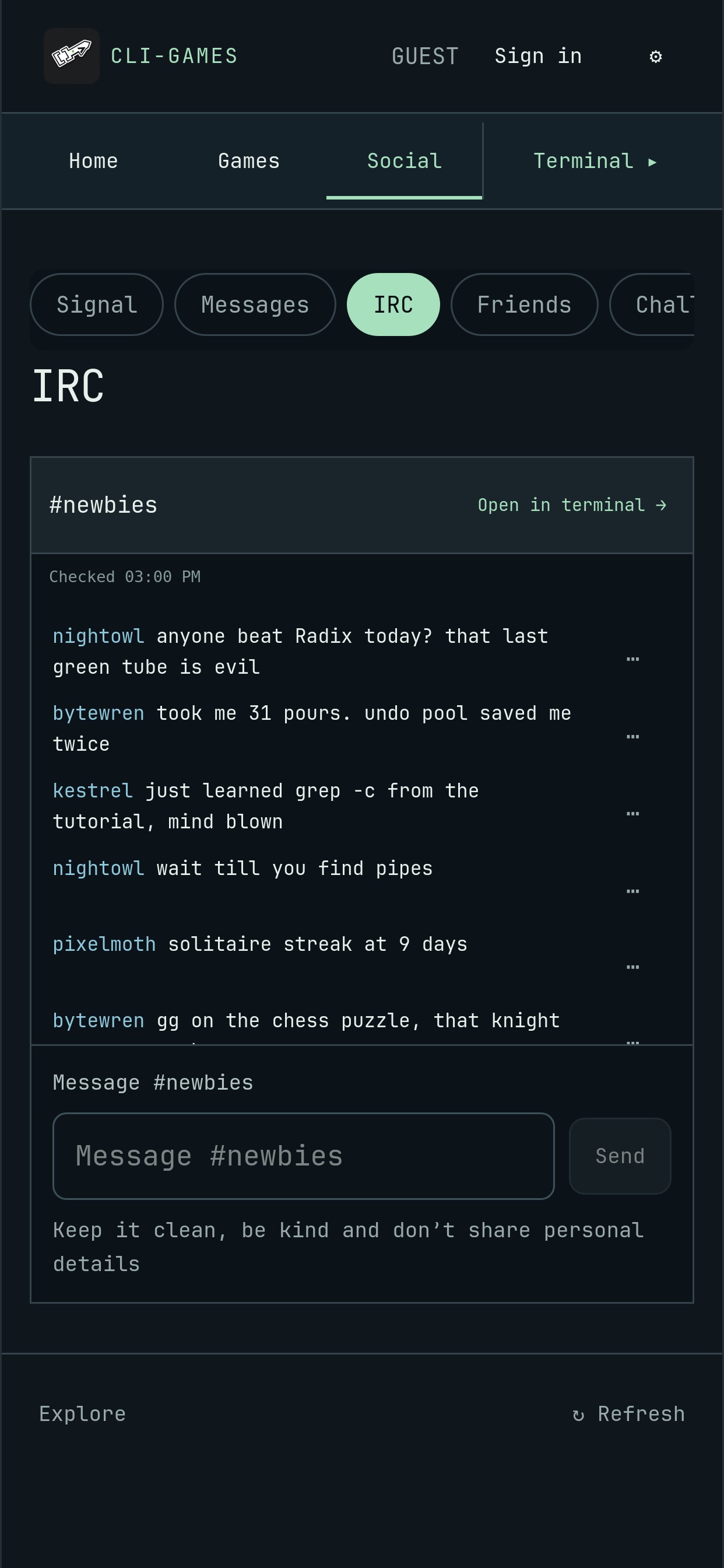 Screenshot 3 of CLI-Games