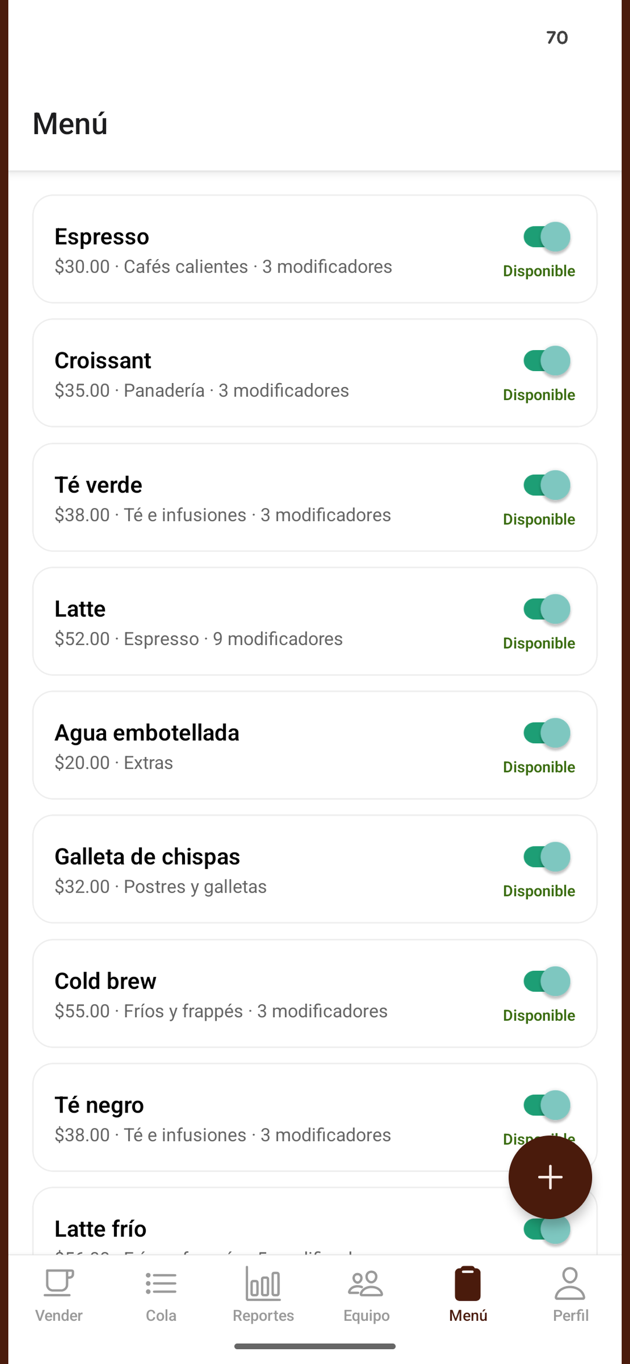 Kahve - Punto de Venta screenshot 5