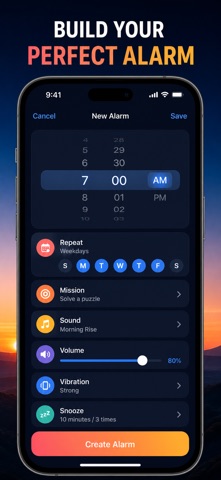 起床闹钟：任务叫醒赖床懒人 screenshot