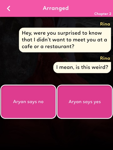 Love Chat Interactive Stories iPad screenshot