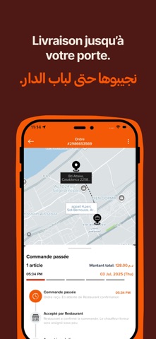 Drok: Food,grocery delivery iPhone screenshot