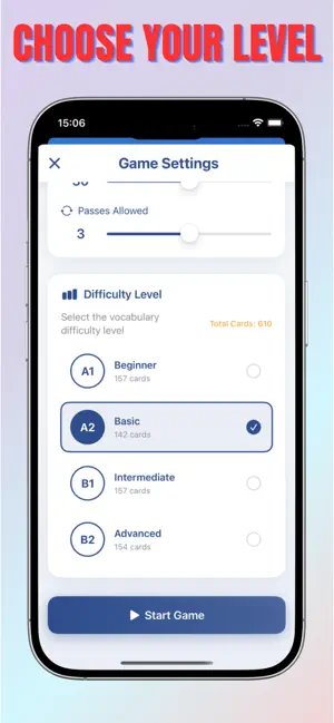 Taboo Words: Learn Languages screenshot 2