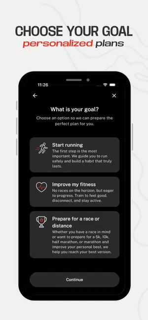 Runnify: Running Plans App screenshot 3
