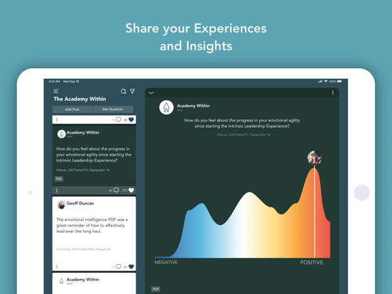 The Academy Within iPad screenshot 5 - Business app