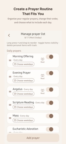 Daily Prayer - Catholic Screenshot 2 of 6