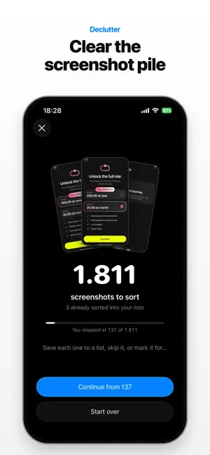 Screenshot Organizer - Visuel screenshot 1