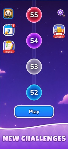 Word Bubble Starlight iPhone screenshot