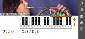 2D French Horn Fingering Chart screenshot #2 for iPhone