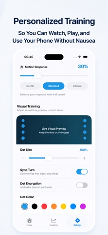 Motion Sickness Relief - Orbit Screenshot 3 of 3