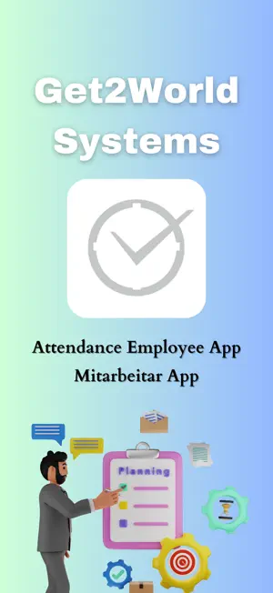 Get2world Timemanagement App screenshot 1
