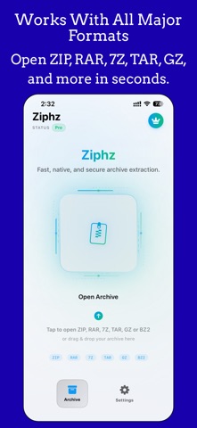 Zip File Opener: Ziplift Screenshot 2 of 7