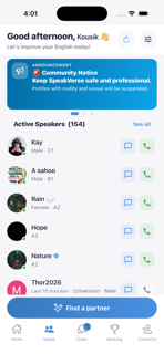 SpeakVerse - English Speaking screenshot 2