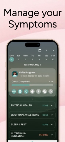 Endometriosis Journey iPhone screenshot