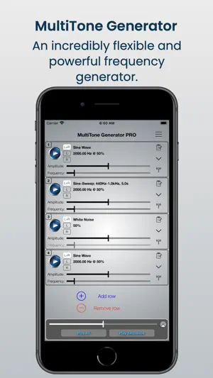MultiTone Generator PRO screenshot 1