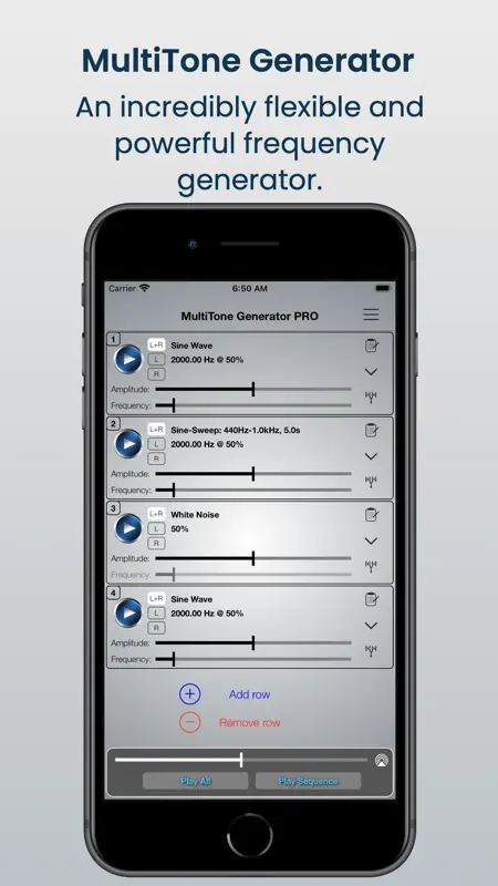 MultiTone Generator PRO screenshot 1 of 6