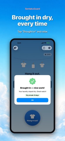 Laundry Weather: Rain Alert screenshot 8