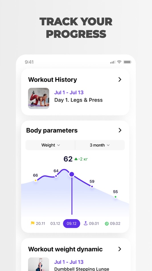 #7. Fitness for Women at Home|Gym (iOS) 由: 1C-RARUS TAS, MAS ULIYATI CHEKLANGAN JAMIYATI XORIJIY KORXONASI