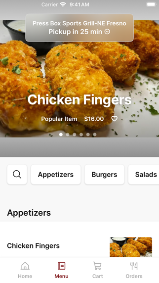 App screenshot