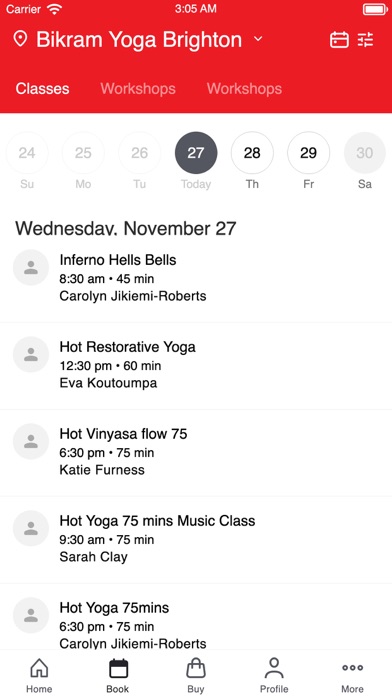 Hot Yoga South Screenshot