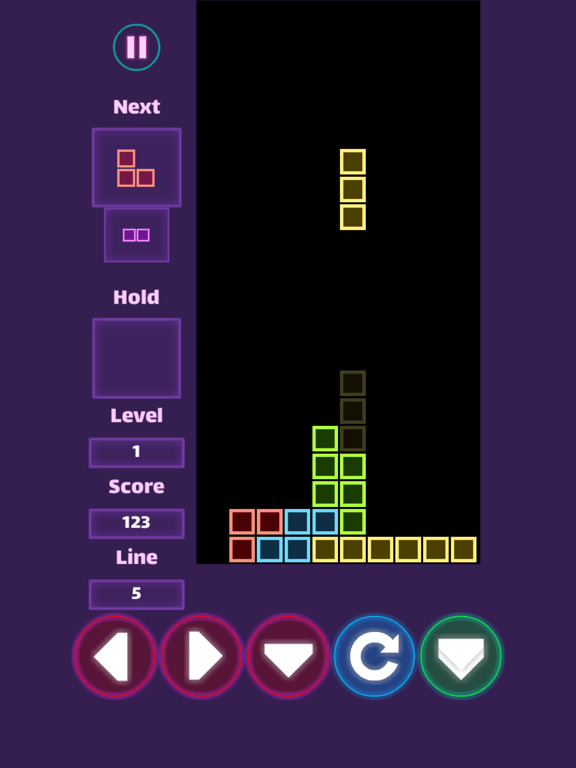 Neon Block Puzzle Game