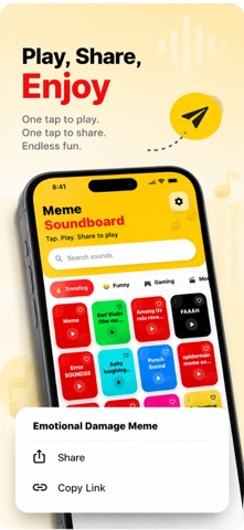 Brainrot Soundboard: Memes Box iPhone screenshot
