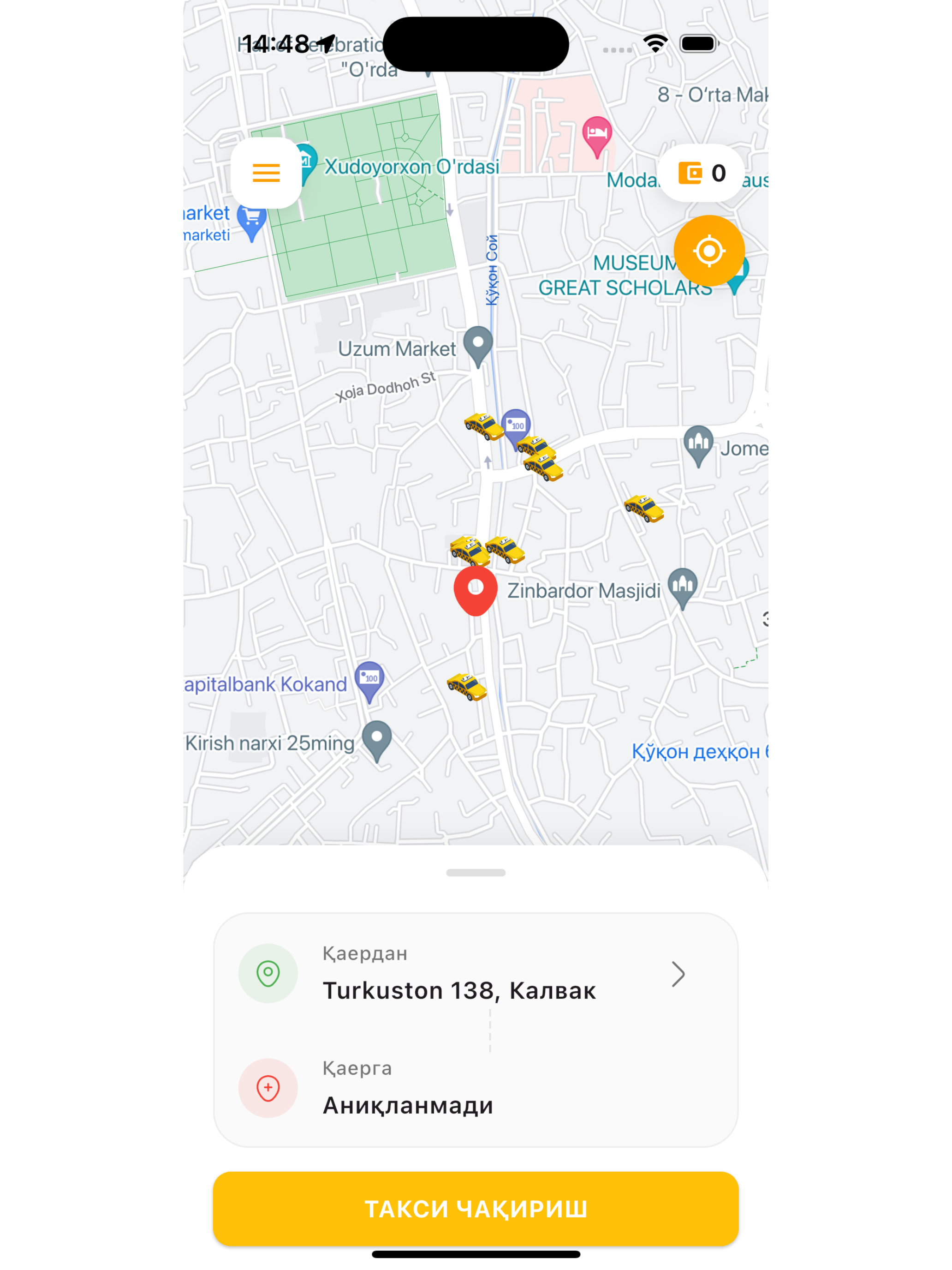 Ideal Taxi App