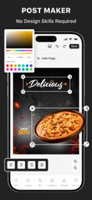 Social Post Maker & Design screenshot