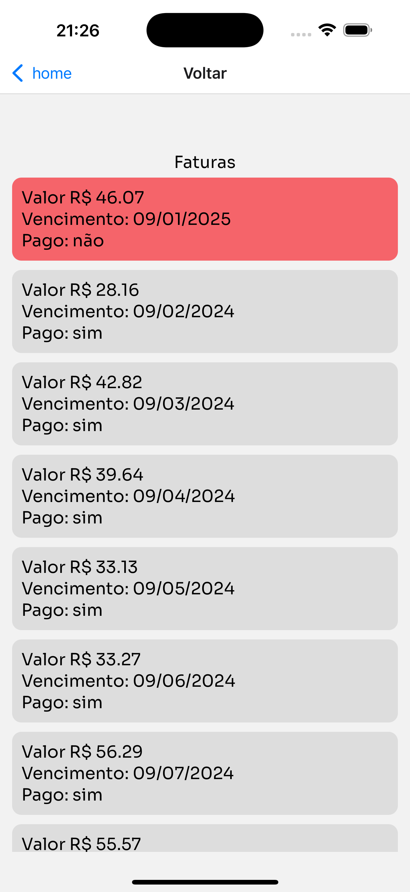 Sos Gás - Cliente