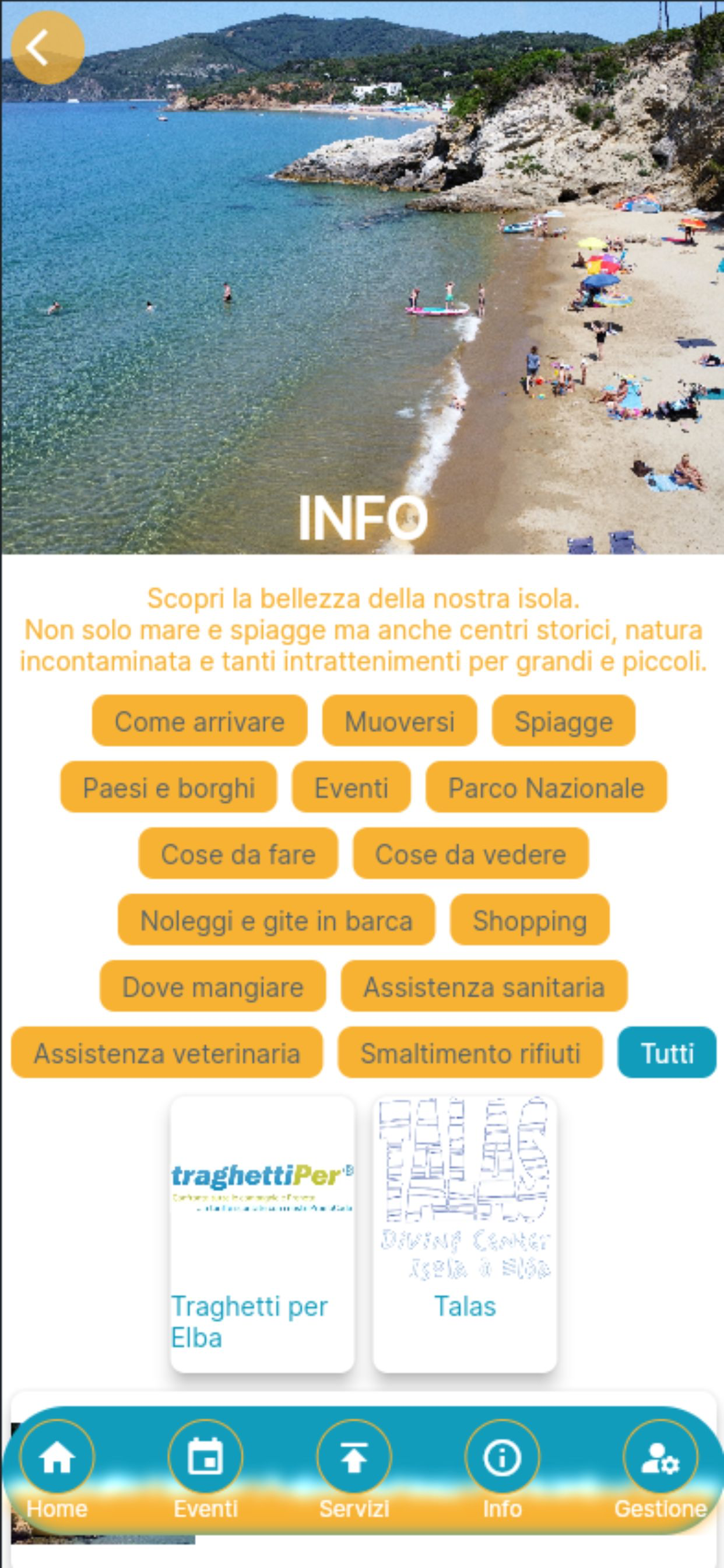 Le Calanchiole Info screenshot 3