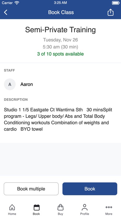 MC Fitness screenshot