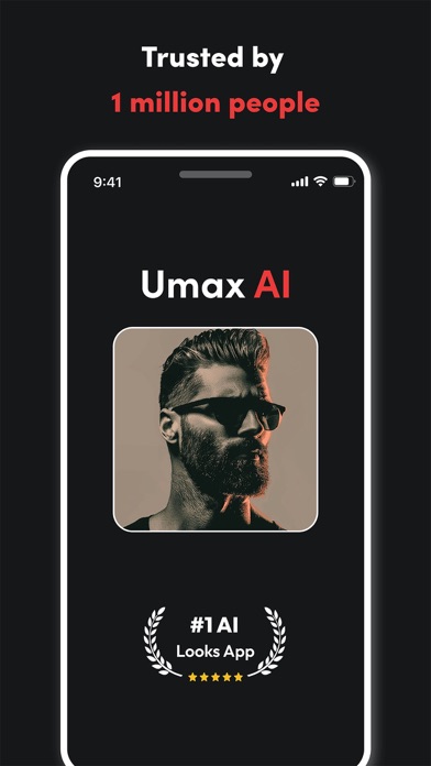 Umax AI: Looksmaxxing & Mewing Screenshot