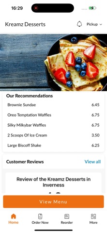 Kreamz Desserts Screenshot 2 of 5