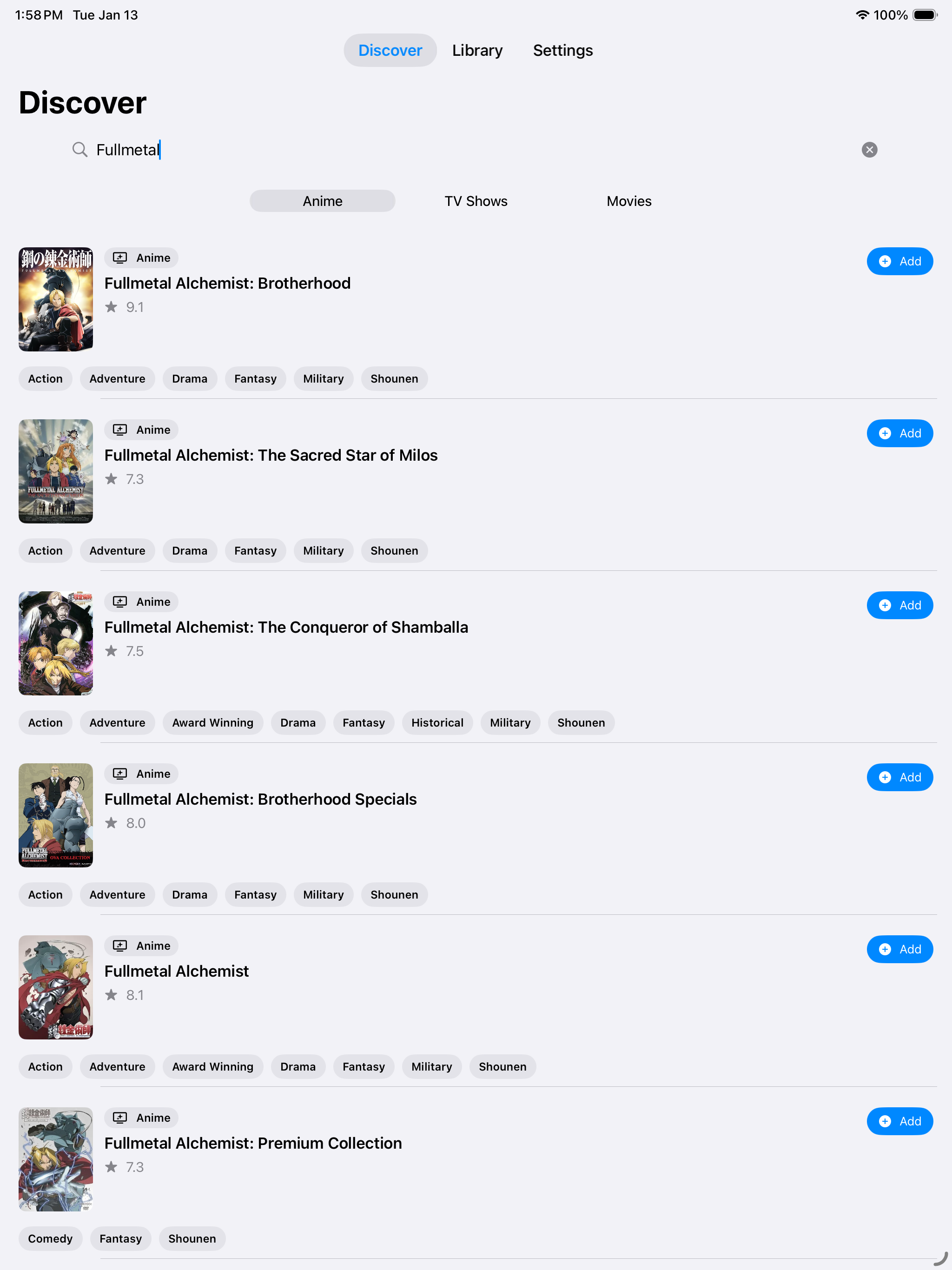 Ultimate Watchlist screenshot 9