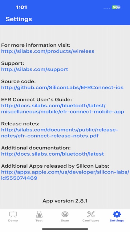 EFR Connect BLE Mobile App screenshot-4