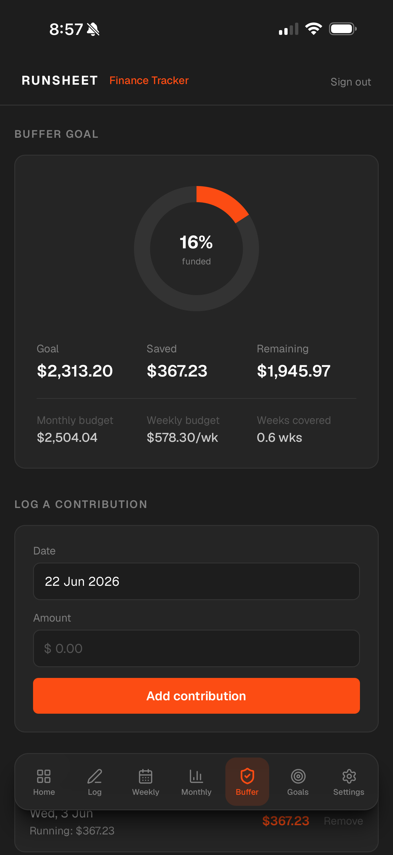 Runsheet - Finance for Hospo screenshot 4