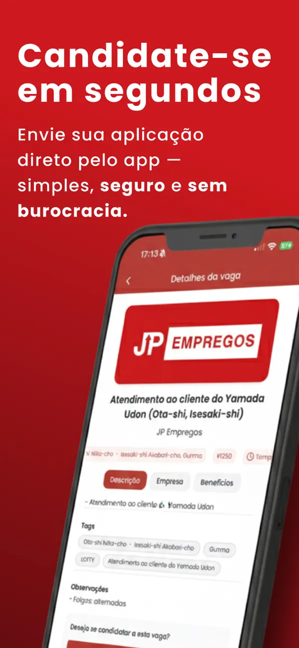 Screenshot #3 pour JP Empregos