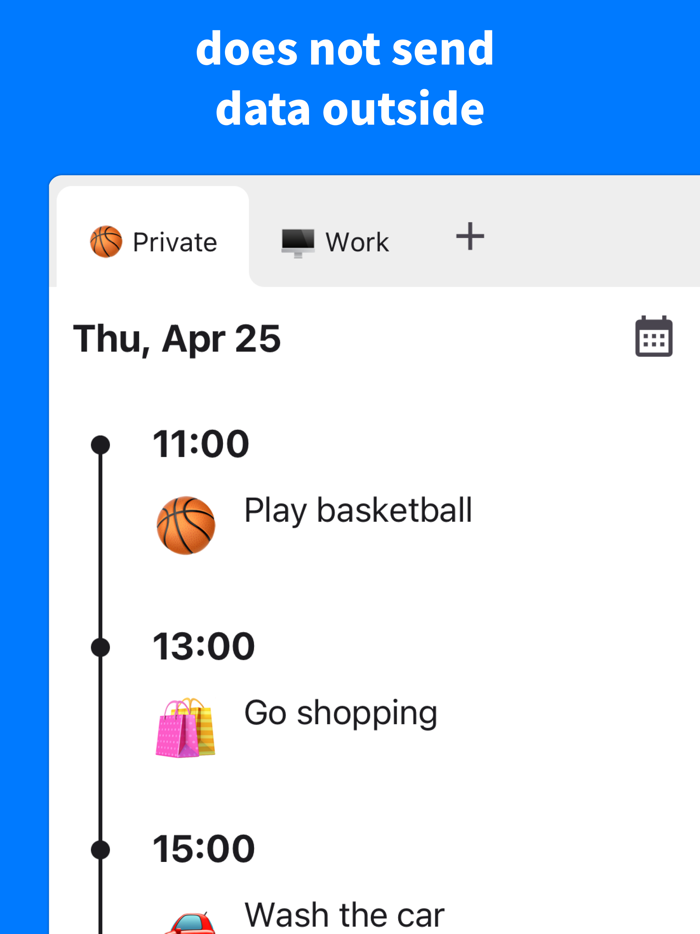 Timeline - Schedule by Hour