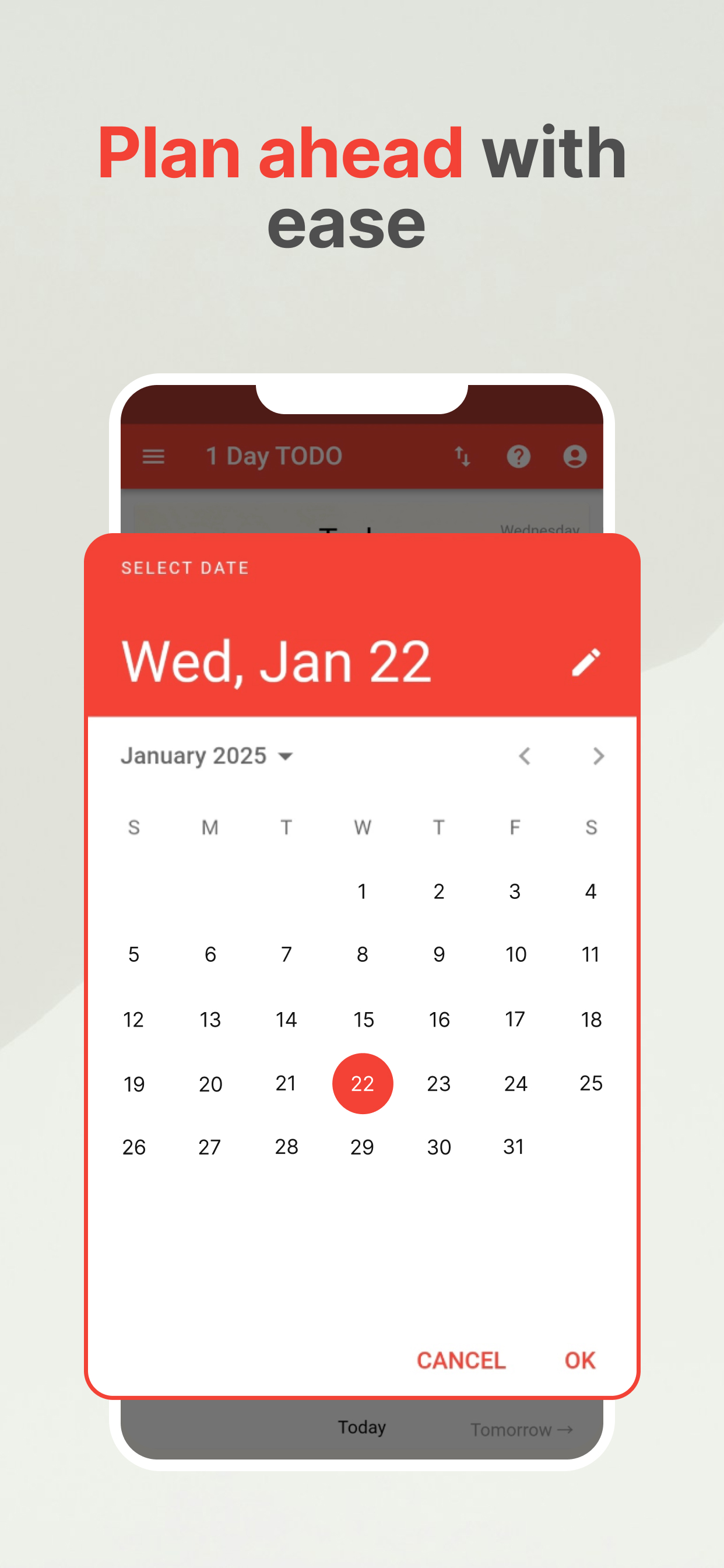 1 Day TODO: Daily Planner