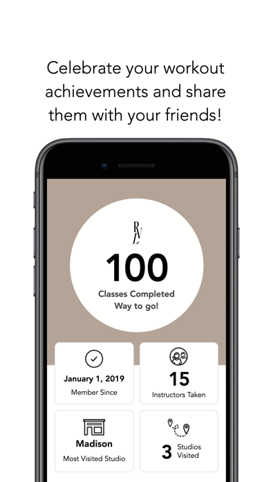 Revel Method Pilates iPhone screenshot 4 - Health & Fitness app