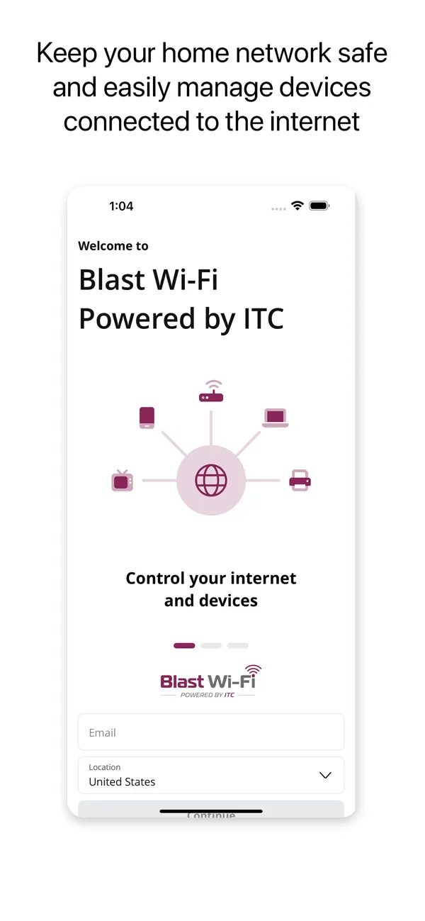 Screenshot #1 pour Blast Wi-Fi Powered by ITC