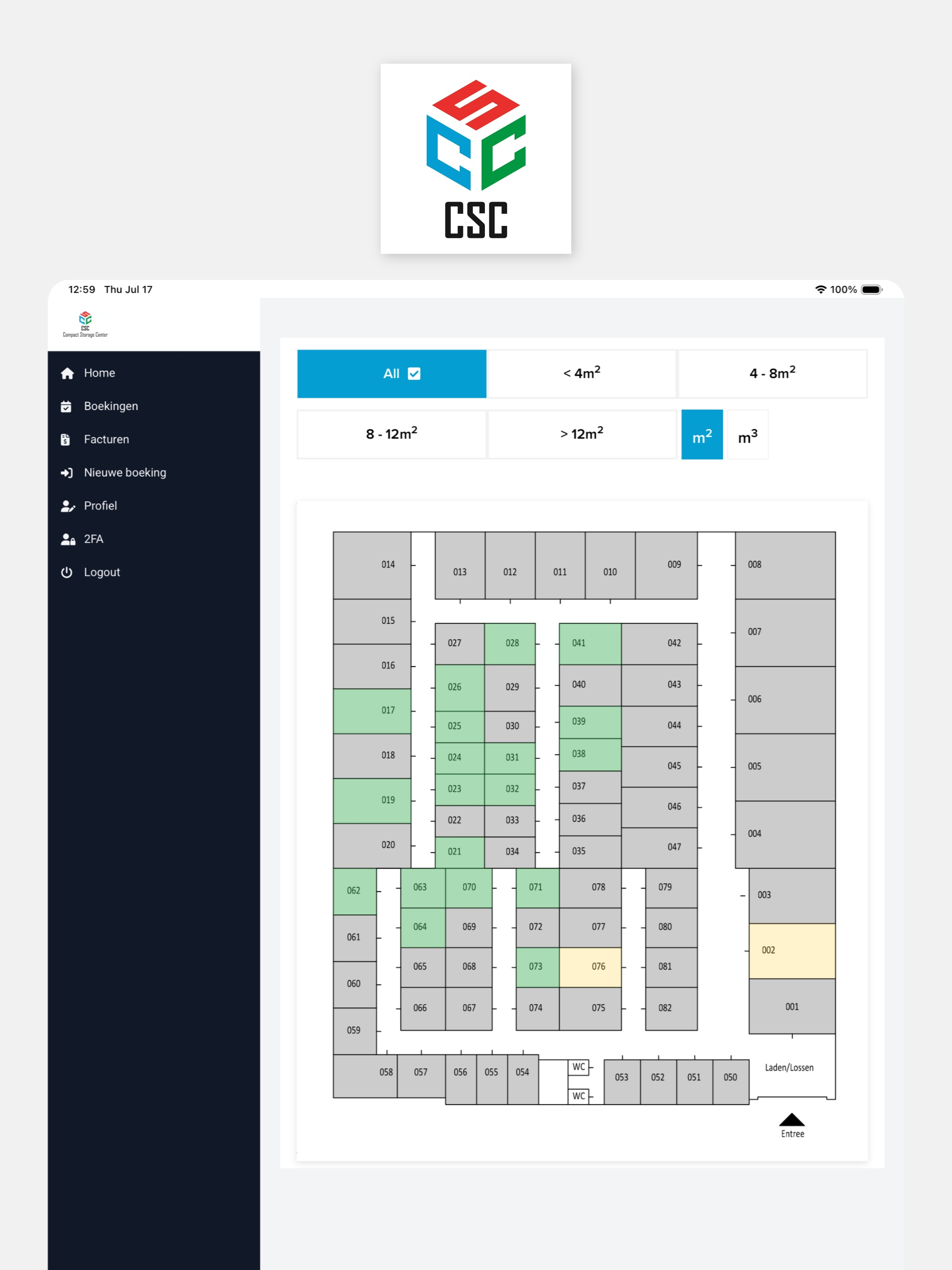 CSC Compact Storage Center screenshot 6