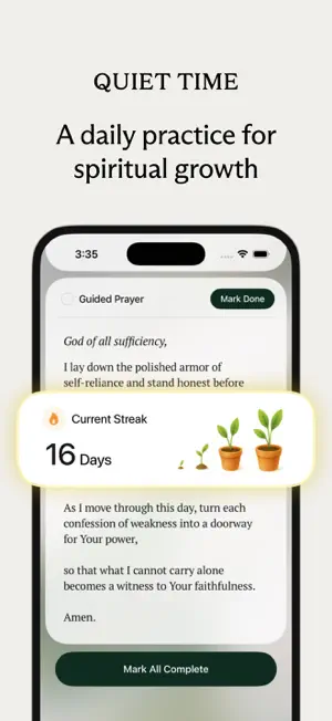 Quiet Time: Devotions & Prayer screenshot 1