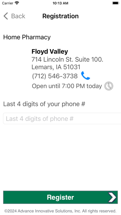 Floyd Valley Pharmacy Screenshot 2 of 5